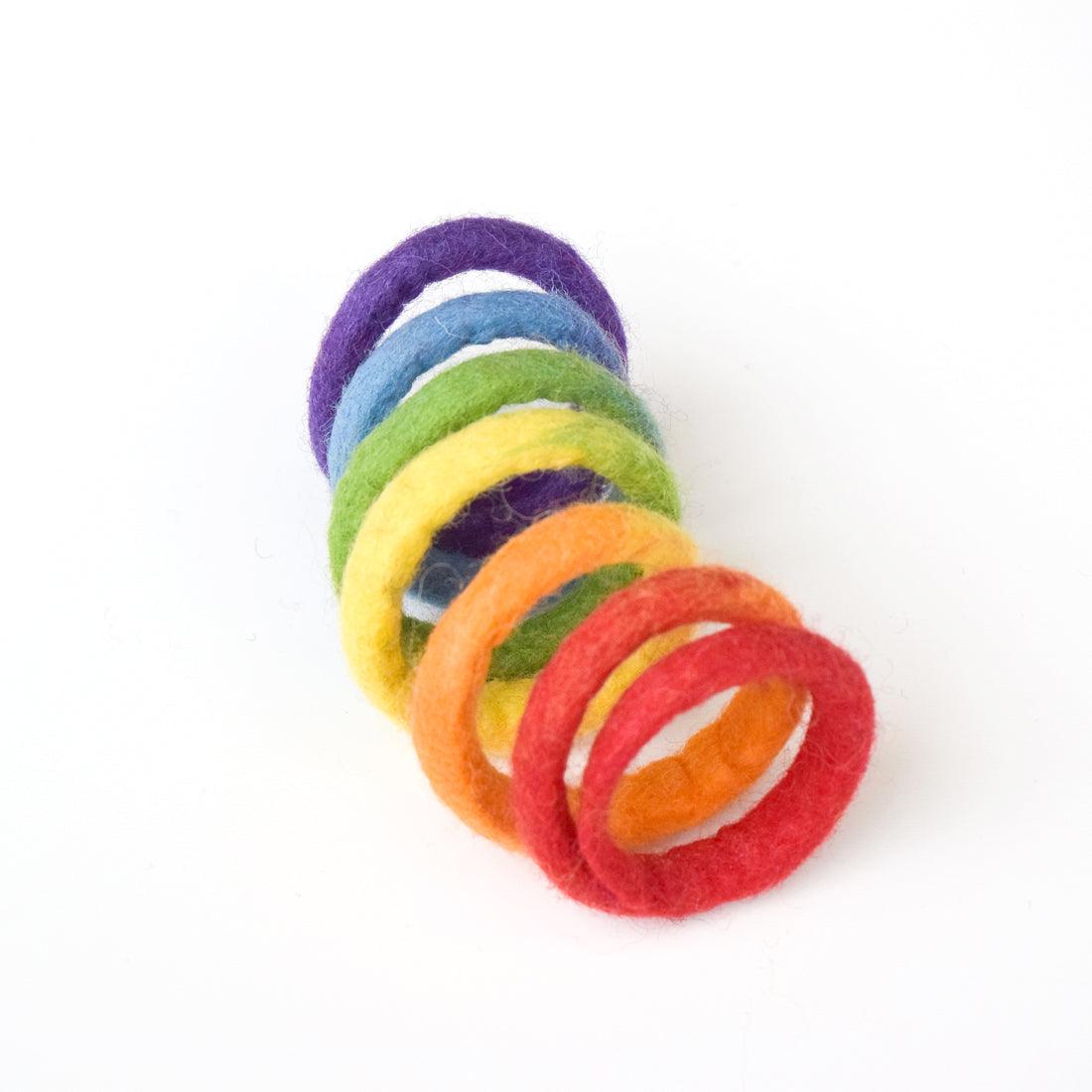 Rainbow Spring Cat Toy - Tara Treasures