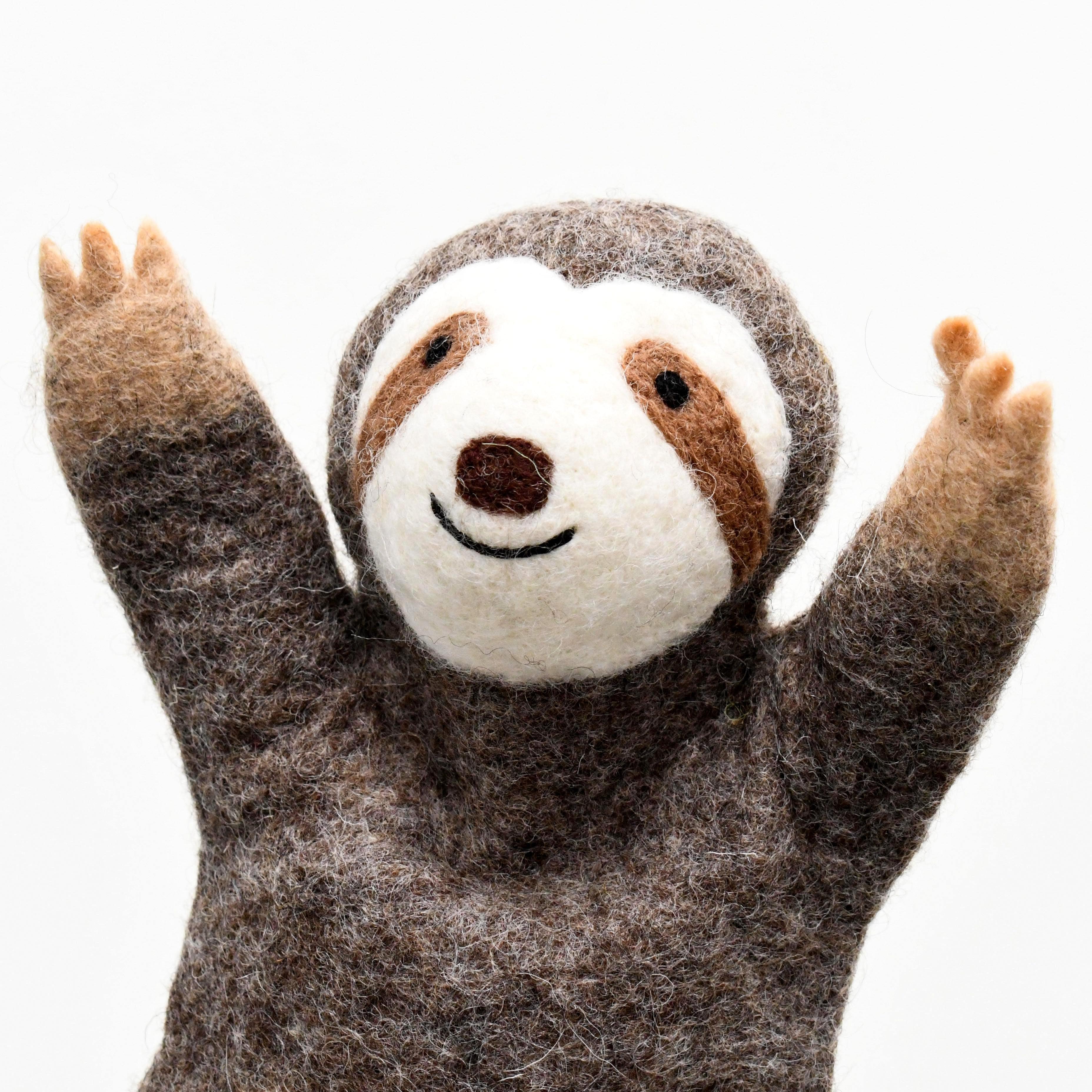 Hand Puppet - Sloth | Tara Treasures