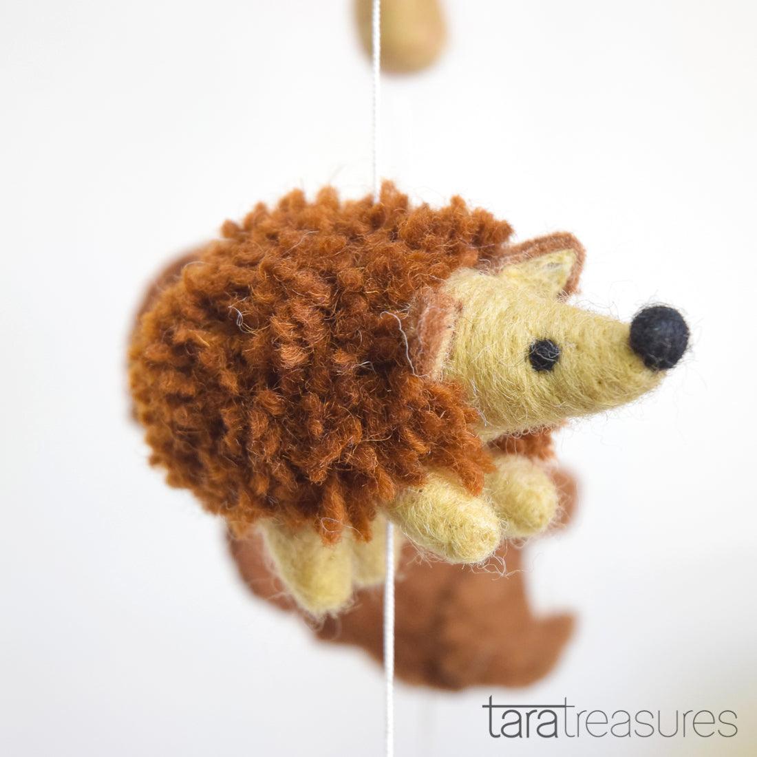 Nursery Cot Mobile - Woodland Animals - Tara Treasures